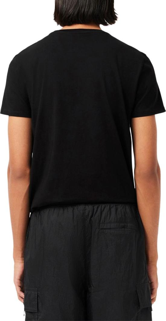 26SS 라코스테 피마 코튼 저지 크루넥 티셔츠 TH6709 BLACK - LACOSTE