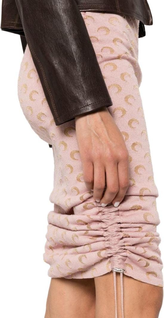 26SS 마린세르 롱 스커트 WSK142ACKNI0545PK00 PINK - MARINE SERRE