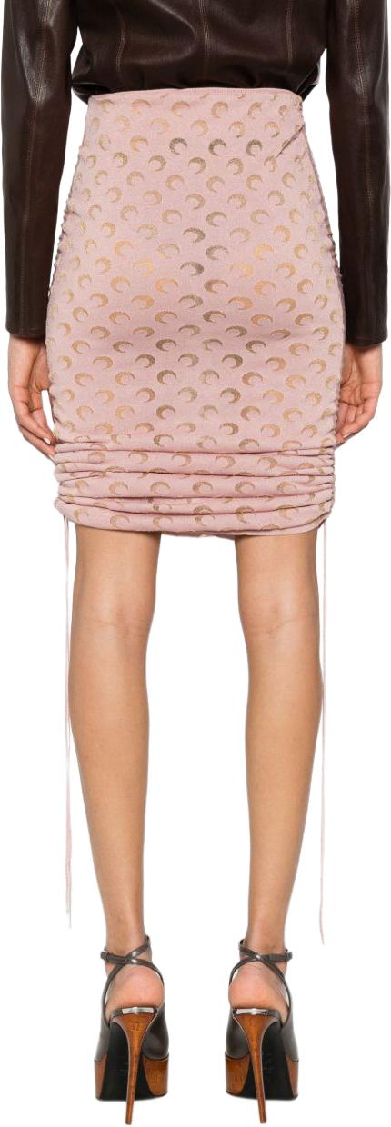 26SS 마린세르 롱 스커트 WSK142ACKNI0545PK00 PINK - MARINE SERRE