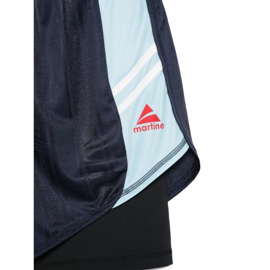 26SS 마틴로즈 숏팬츠 126JT15504 BLU BLUE BLACK - MARTINE ROSE
