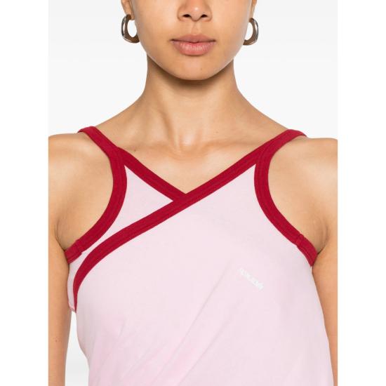 26SS 파콘 자크민 민소매 티셔츠 TIMOTHEE PIRED PINK - FACON JACMIN