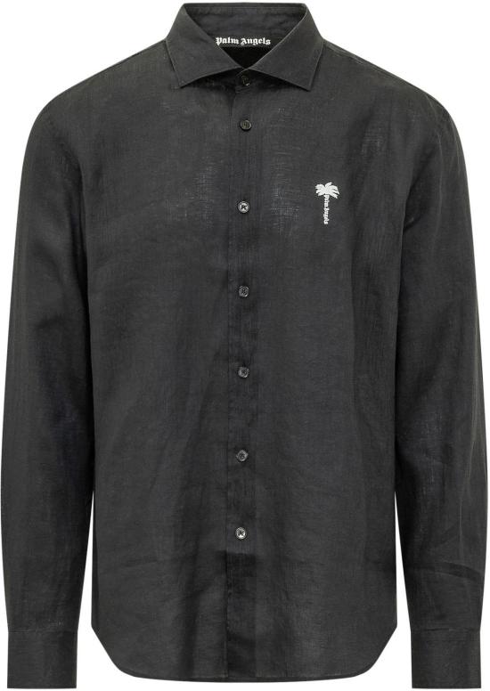 26SS 팜앤젤스 긴팔 셔츠 PMGE04NS26FAB0011003 DONKERGREY