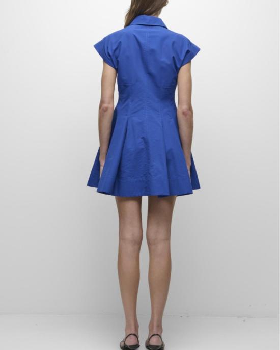  조나단 심카이 숏 원피스 클레미 코튼 미니 드레스 블루베리 - JONATHAN SIMKHAI