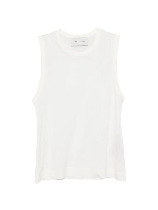 26SS 아미 민소매 티셔츠 FTP818 JE0211136 White