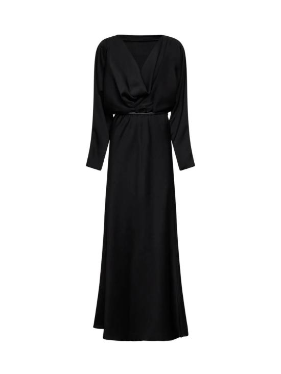 26SS 막스마라 스튜디오 롱 원피스 PENTOLA004 Black - MAX MARA STUDIO