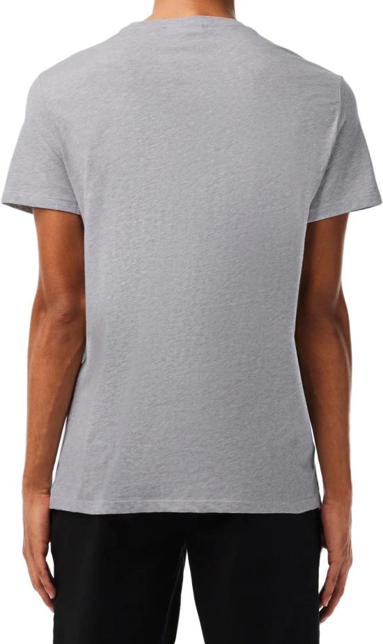26SS 라코스테 피마 코튼 저지 크루넥 티셔츠 TH6709CCA LICHTGREY - LACOSTE