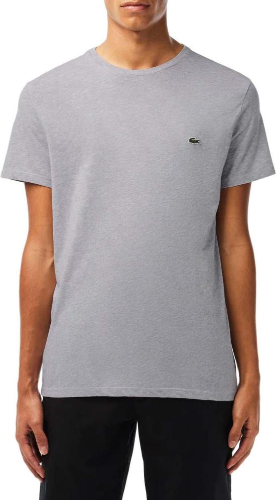 26SS 라코스테 피마 코튼 저지 크루넥 티셔츠 TH6709CCA LICHTGREY - LACOSTE