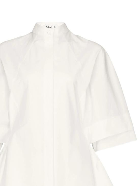 26SS 알라이아 숏 원피스 AA9R3071T611C 000 White - ALAIA