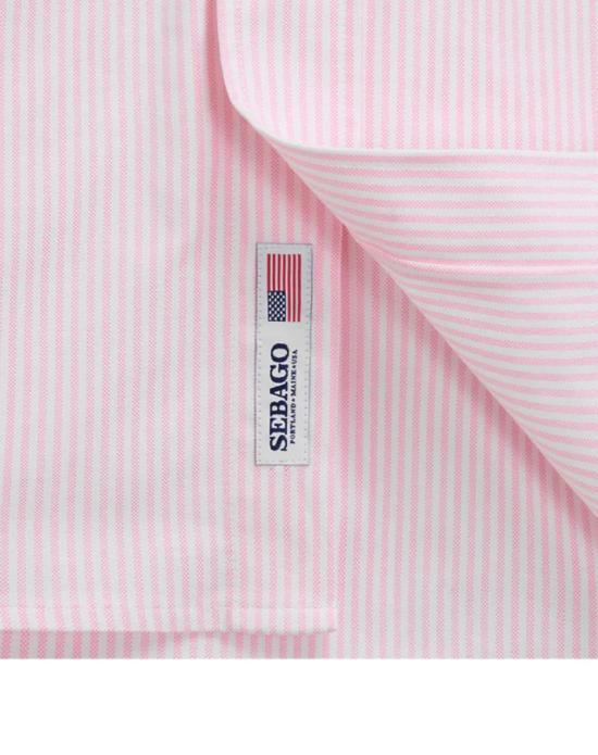 26SS 세바고 긴팔 셔츠 751271W A11 WARM PINK WHITE - SEBAGO