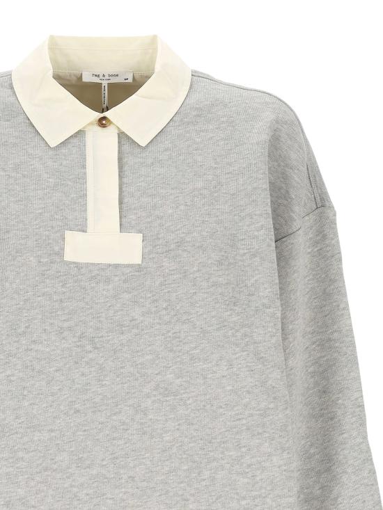26SS 랙앤본 반팔 티셔츠 RE9826ST3VW HTHRG - RAG & BONE
