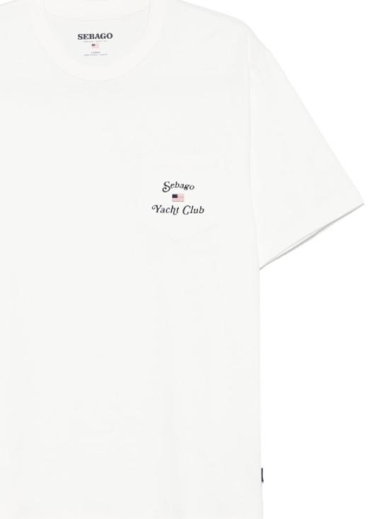 26SS 세바고 반팔 티셔츠 731387W 001 White natural - SEBAGO