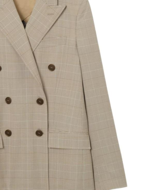 26SS 버버리 수트 자켓 8120568 X CLOUDY WHITE MNTN GR - BURBERRY