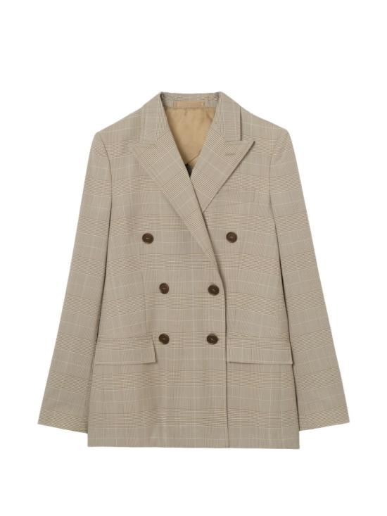 26SS 버버리 수트 자켓 8120568 X CLOUDY WHITE MNTN GR