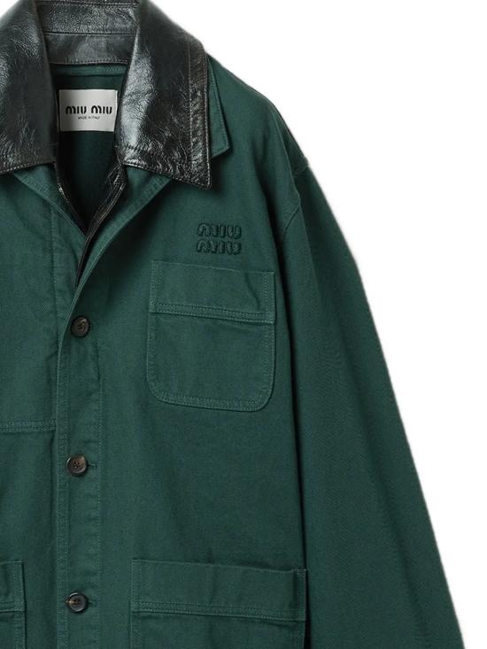 26SS 미우미우 수트 자켓 MH2053S OOO 19R2F0422 Bottiglia - MIU MIU