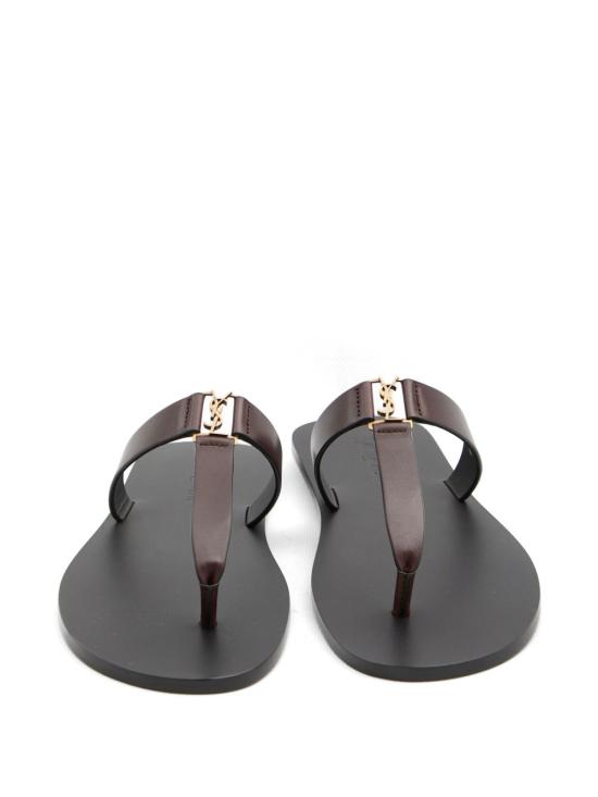 26SS 생로랑 샌들 863525 DWETT2023 ULTRA DARK BROWN - SAINT LAURENT