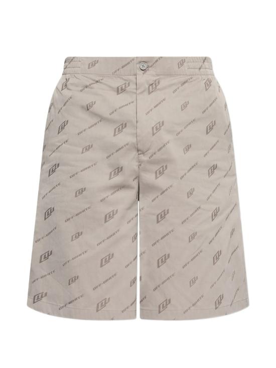 26SS 오프화이트 숏팬츠 44XCB092S26F00 2270 Stone