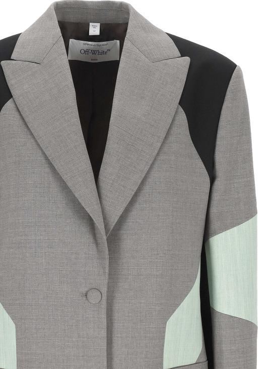 26SS 오프화이트 수트 자켓 2EF12PS26FAB001 W056 LIGHT GRAY NO COLOR - OFF WHITE