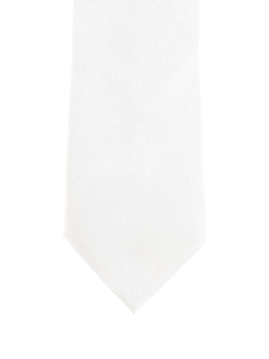 26SS 에르메네질도제냐 넥타이 RZ3D60TA3 1P8 WH1 - ERMENEGILDO ZEGNA