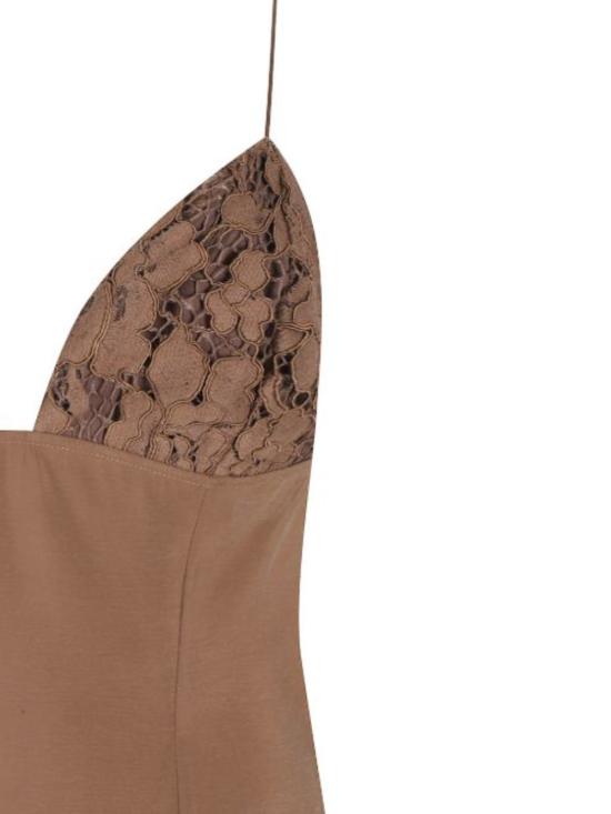 26SS 페데리카 토시 민소매 티셔츠 41358407 Brown - FEDERICA TOSI