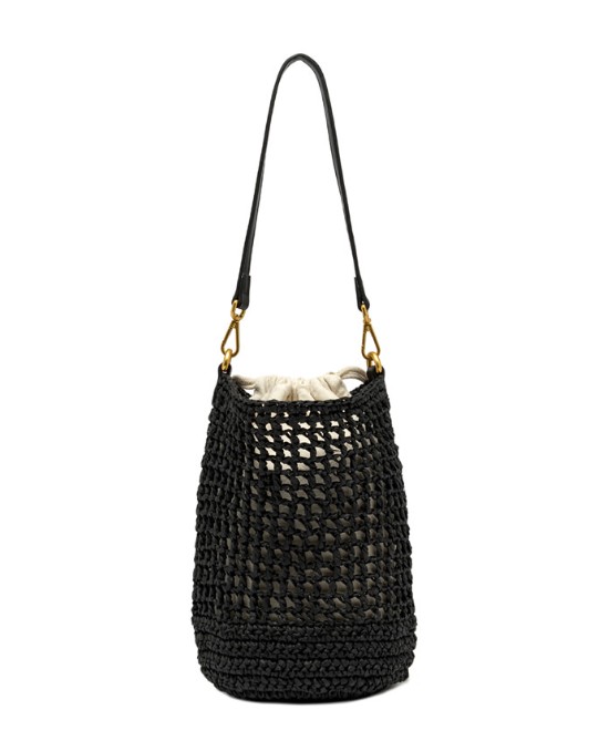 26SS 끼아리니 숄더백 BS11951 STR CRCH001 Black - CHIARINI