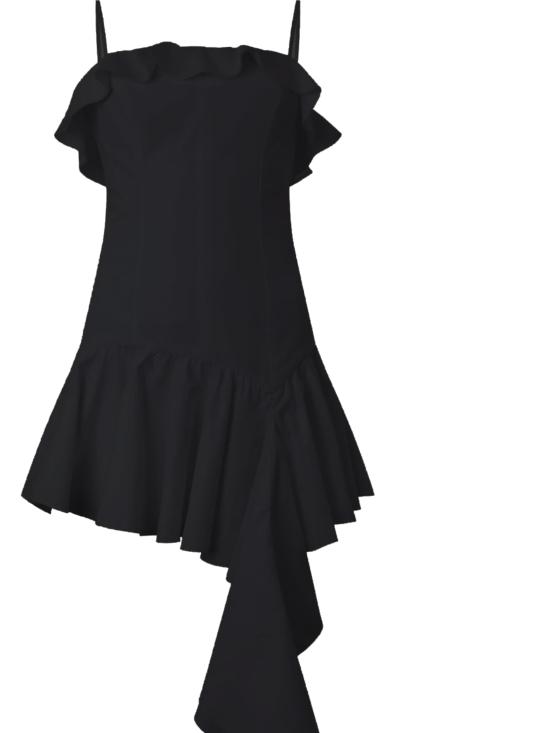 26SS 쥬세페 디 모라비토 숏 원피스 06PSDR706 1630299 Black - GIUSEPPE DI MORABITO