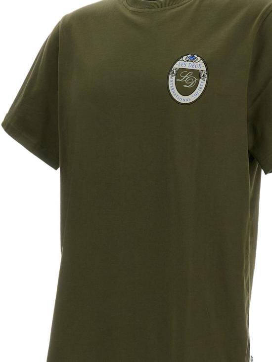 26SS 레듀 반팔 티셔츠 1001546 522 OLIVE NIGHT - LES DEUX