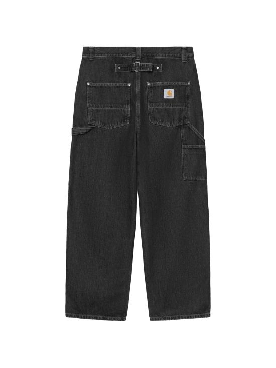 26SS 칼하트 WIP 스트레이트 팬츠 I036591 8906BLACK STONE WASHED Black stone washed - CARHARTT WIP