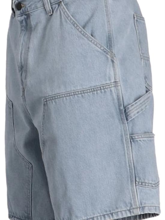 26SS 칼하트 WIP 더블 니 쇼츠 I034867 01WUBLUE HEAVY WORN BL - CARHARTT WIP