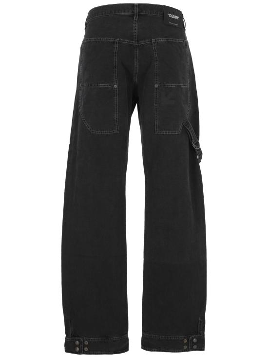 26SS 오프화이트 스트레이트 팬츠 44MCE04IS26F003 001 - OFF WHITE