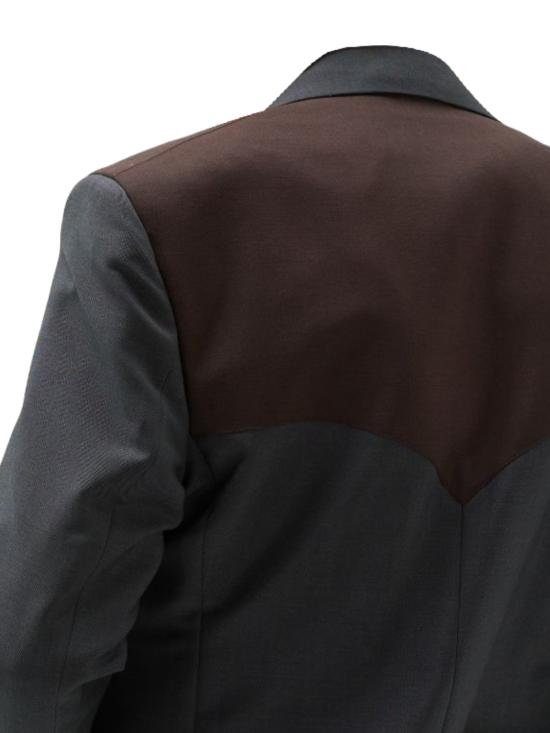 26SS 베르사체 수트 자켓 1024375 1A176692EW30 CHARCOAL CHOCOLATE - VERSACE