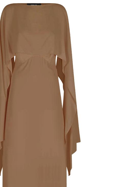 26SS 페데리카 토시 미디 원피스 44100412 58 Brown - FEDERICA TOSI