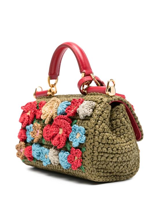 26SS 돌체앤가바나 My sicily raffia crochet 핸드백 BB7864 BZ3508B645 MultiColour - DOLCE & GABBANA