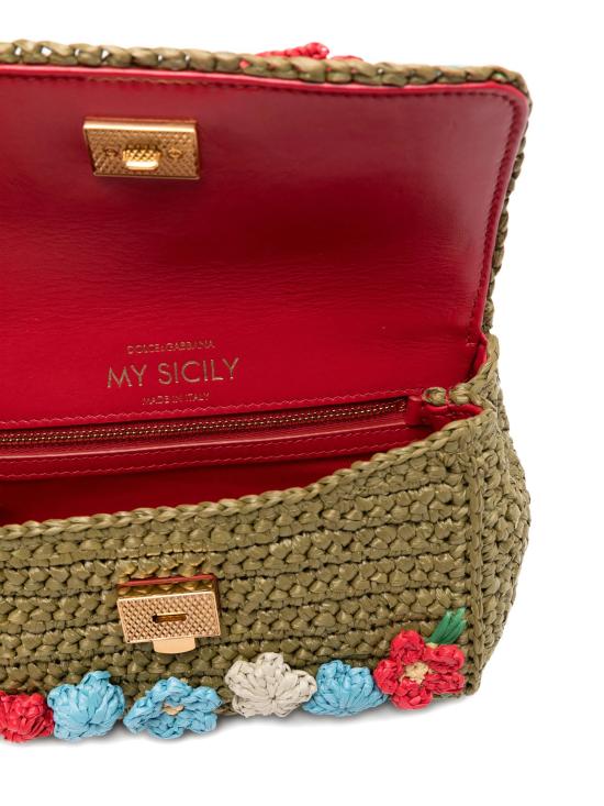 26SS 돌체앤가바나 My sicily raffia crochet 핸드백 BB7864 BZ3508B645 MultiColour - DOLCE & GABBANA