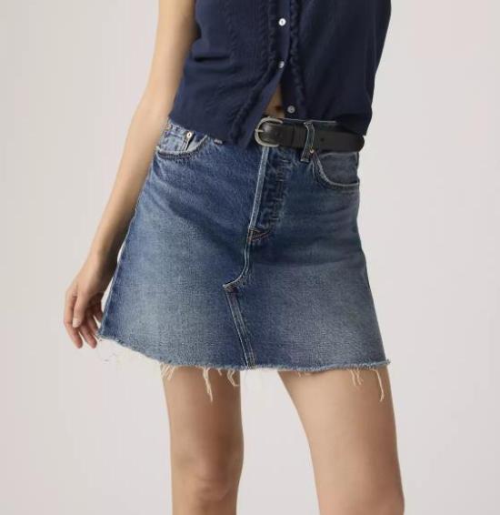 26SS 리바이스 미디 스커트 005LW 0006 Blue - LEVI'S