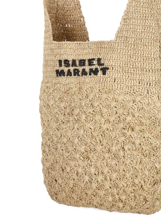 26SS 이자벨마랑 숄더백 PP0181FA B1X17MNABK Natural black - ISABEL MARANT