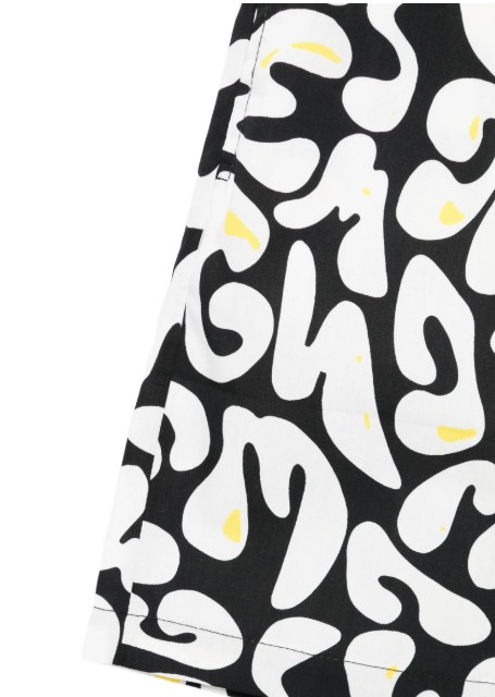 26SS [키즈] 엠에스지엠 쇼츠/버뮤다 S6MSJBBE253 110 Nero black - MSGM