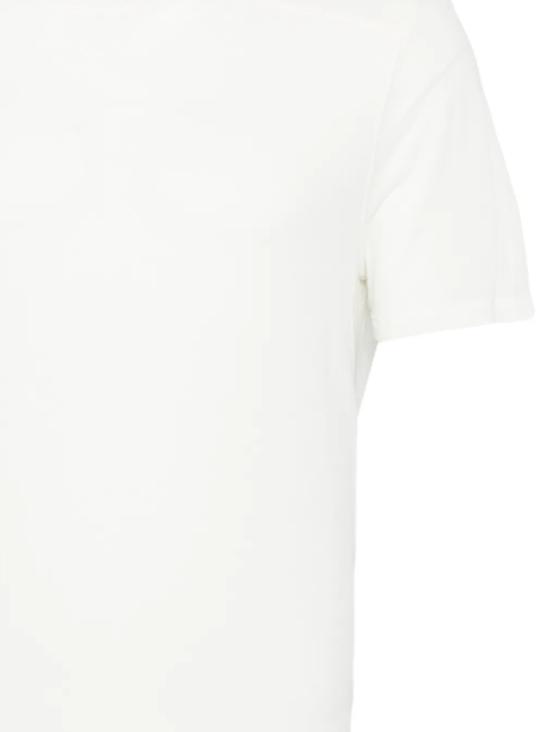26SS 릭 오웬스 템플 숏 슬리브 티셔츠 RU01F2265 JS11 Milk - RICK OWENS