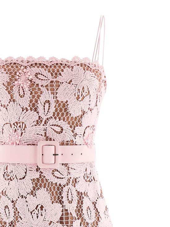 26SS 셀프 포트레이트 미디 원피스 SS26 007MAP PINK - SELF PORTRAIT