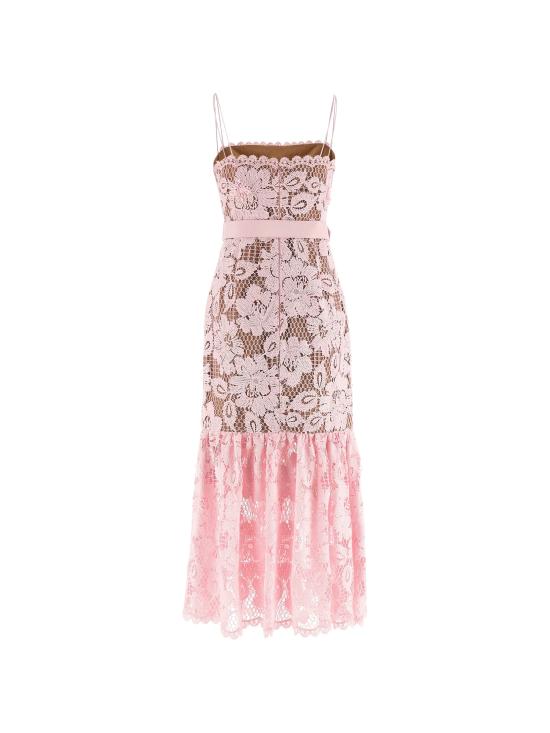 26SS 셀프 포트레이트 미디 원피스 SS26 007MAP PINK - SELF PORTRAIT