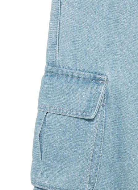 26SS [키즈] 오프화이트 진 44BYB002S26D001 423 MEDIUM BLUE - OFF WHITE