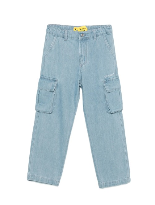 26SS [키즈] 오프화이트 진 44BYB002S26D001 423 MEDIUM BLUE