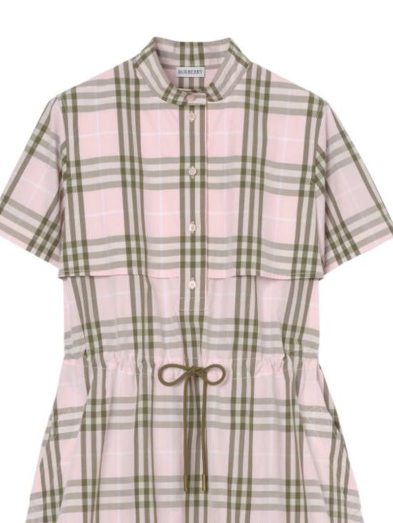 26SS 버버리 미디 원피스 8126353 X MALLOW PINK - BURBERRY