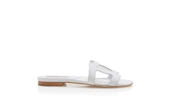 26SS 마놀로 블라닉 뮬/슬리퍼 1263154 00011012 WHIT