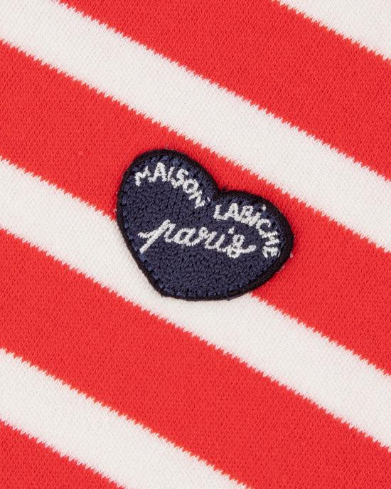 26SS 메종 라비쉬 반팔 티셔츠 ZWPERSCOEUR IVORY POPPY - MAISON LABICHE