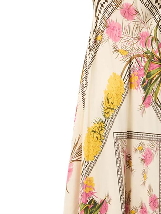 26SS 블루마린 미디 원피스 P622A756A F8177 AMBERLIGHT BUBBLE - BLUMARINE