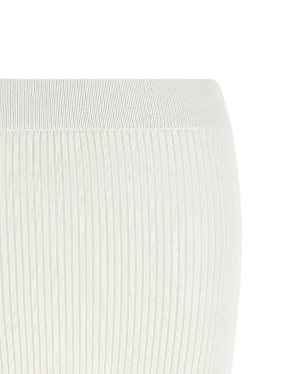 26SS 가니 미디 스커트 A1090204 135 Egret - GANNI