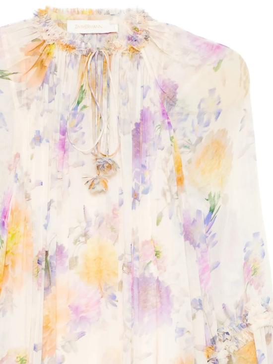 26SS 짐머만 셔츠 7921TS261 CRDA CREAM DAHLIA - ZIMMERMANN