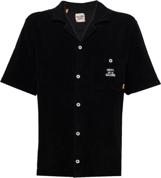 26SS 갤러리 디파트먼트 반팔 셔츠 TOP045BLACK