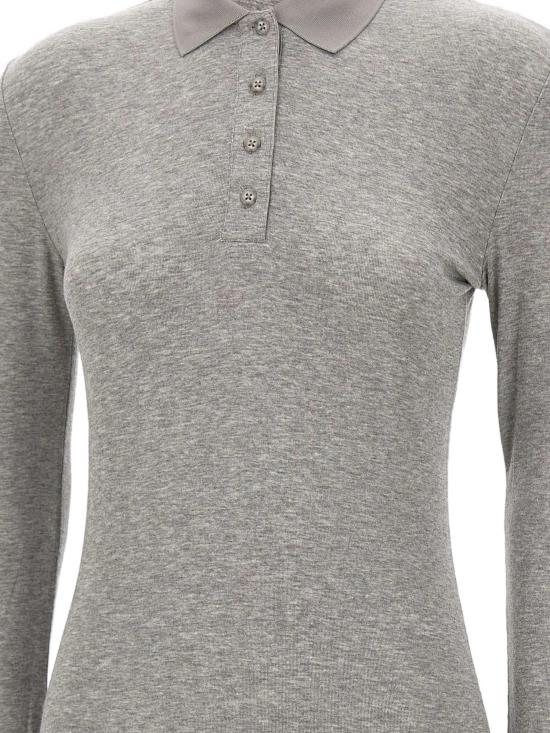 26SS 엔타이어 스튜디오 폴로 티셔츠 ESSS26PO01241 6242 SILVER GRAIN - ENTIRE STUDIOS