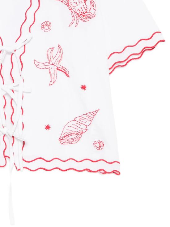 26SS 메종 라비쉬 셔츠 ZWVENEURSHELL LINEN OFF WHITE - MAISON LABICHE